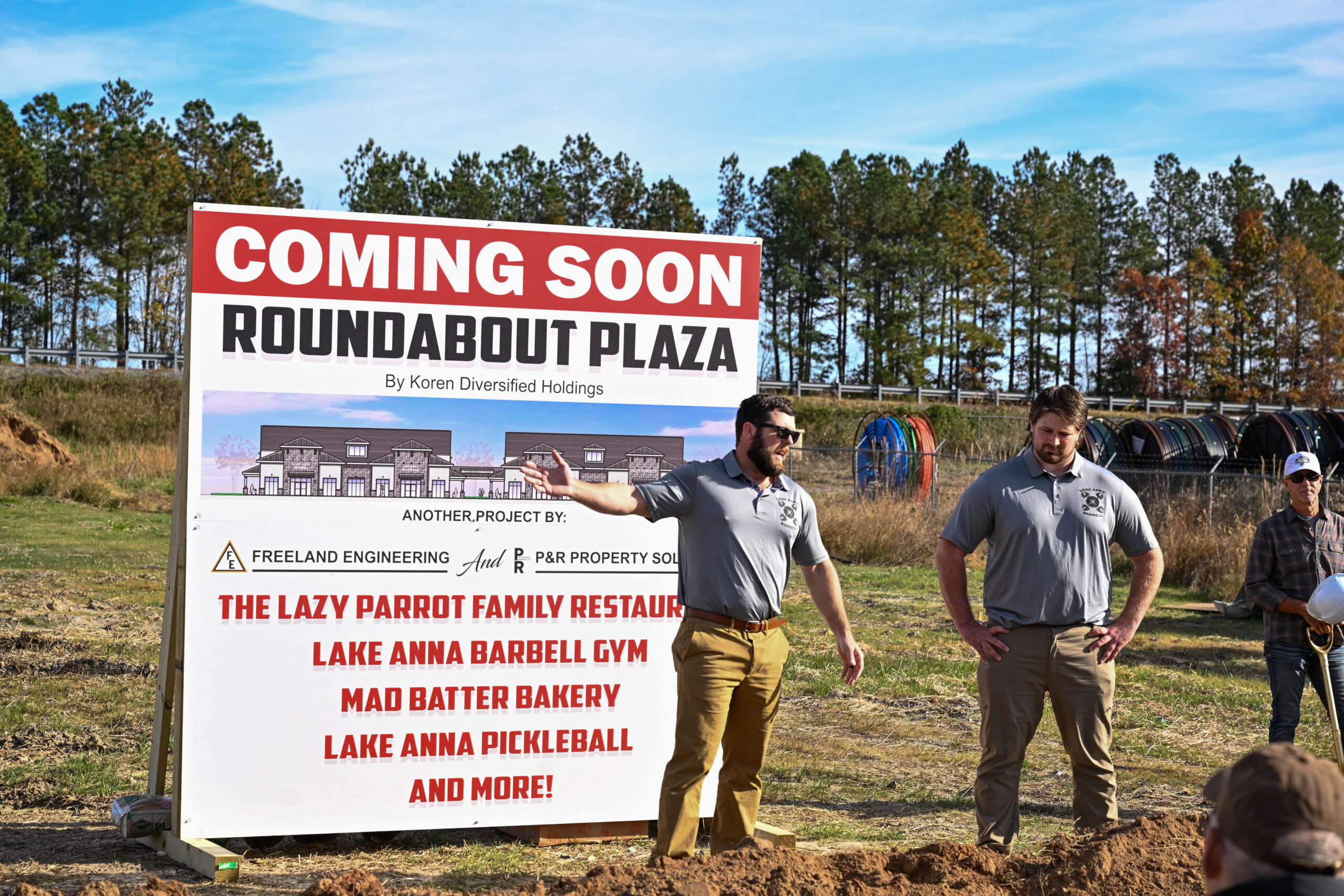 Featured image for “Lake Anna Barbell Fitness Center Breaks Ground at Roundabout Plaza”