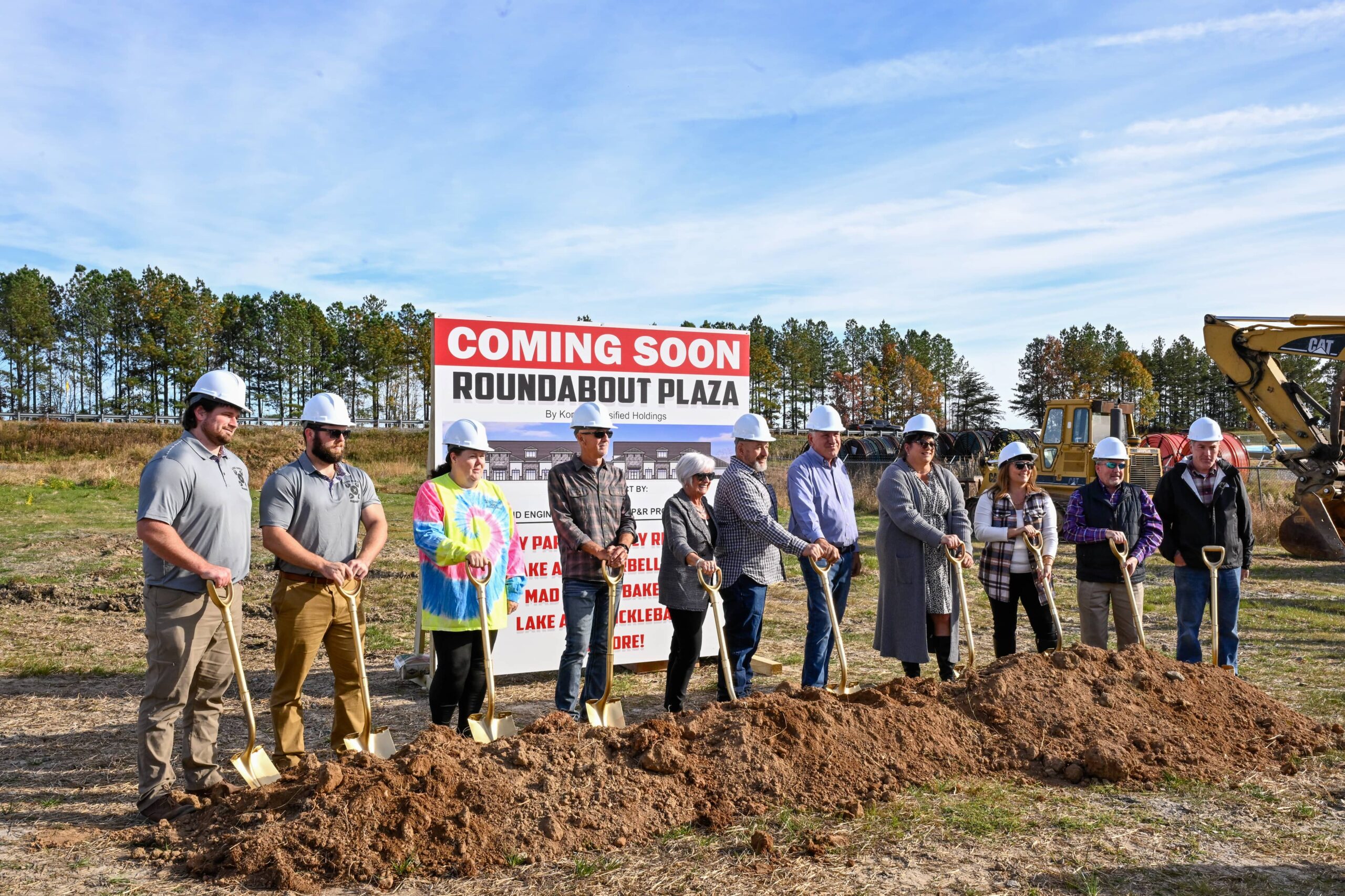 Featured image for “Mad Batter, Lazy Parrot Break Ground at Roundabout Plaza”