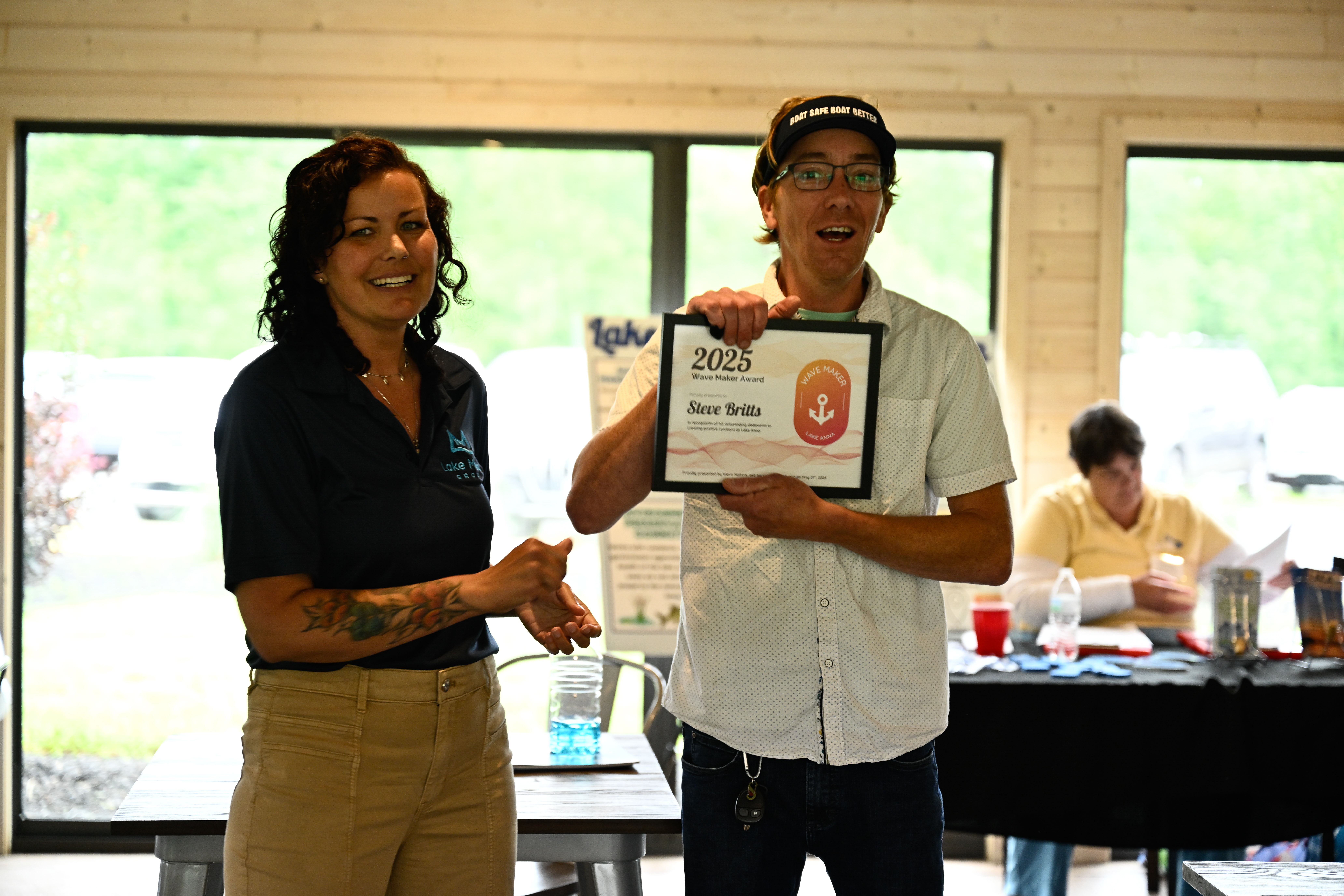 Featured image for “Steve Britts Honored with Wave Maker Award at First-Ever Lake Anna Community Action Workshop”