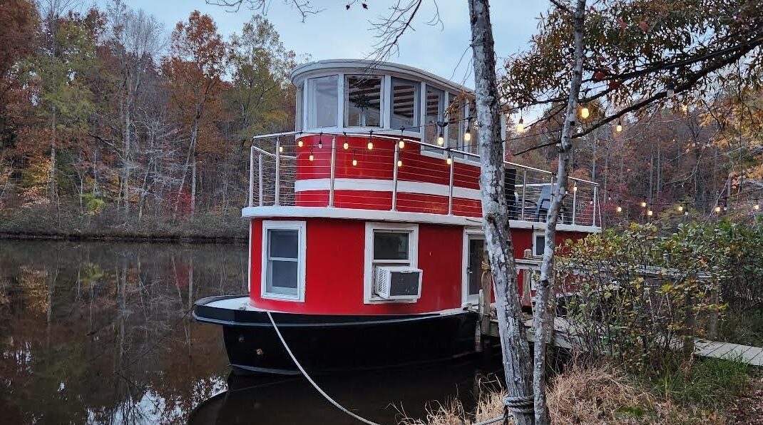 Featured image for “Travel: Sleep in a Tugboat, Wander to Waterfalls at Lake Glen Haven”